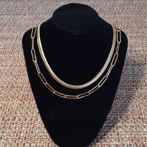 New Sugarfix By Baublebar Nicklefree Goldtone Necklaces New With Tags